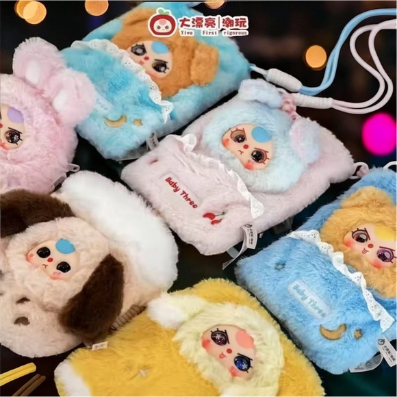Baby Three - Phone Bag Plush Blind Box 1pc 🔥🔥🔥 - Picture 3 of 7